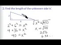Math Antics Exercise 55 The Pythagorean Theorem