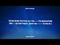 Juice WRLD - Bad Energy (Clean - Lyrics)