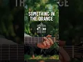 Something In The Orange Zach Bryan Guitar Tutorial // Something In The Orange Guitar Lesson
