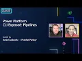 Power Platform CLI Exposed Pipelines