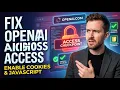 Breaking Brief OpenAI Access Checkpoint Enable JavaScript Cookies