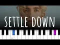 Download Lagu Settle Down ~ Ricky Montgomery (piano tutorial)