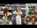Download Lagu fitness vlog 🌱| weekly reset routine, meal prep, healthy habits, full body workout + more