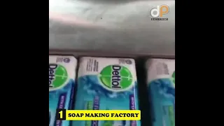 how beauty soap and aniti bacterial soaps made in factory
