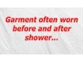 Garment often worn before and after shower CodyCross
