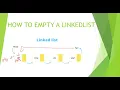 LinkedList in Python Empty a Linked List Part 3 DSA in Python