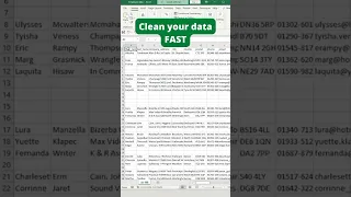 Data cleaning