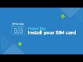 How to Insert Your SIM Card PureTalk In The Know Series