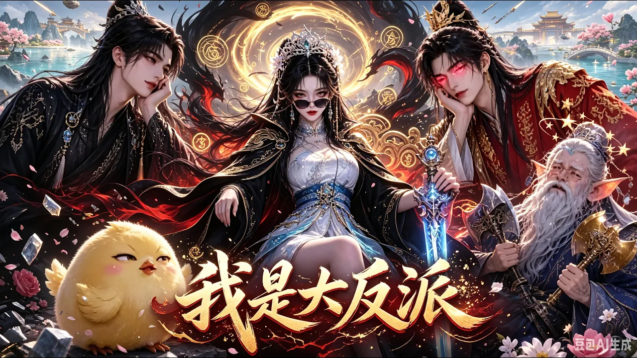 穿越成为大反派,带领一群美男攻陷异世界