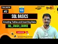 SQL Basics Creating Tables and Inserting Data Hindi