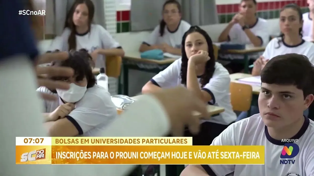 Bolsas em universidades particulares: inscrições para o Prouni começam nesta terça-feira