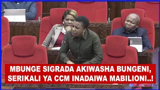 MBUNGE SIGRADA LEO BUNGENI AIWASHIA MOTO SERIKALI YA CCM INADAIWA MABILION YA RUZUKU