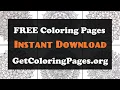 Camping coloring pages
