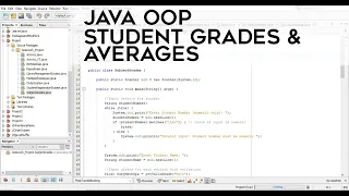 Java Program Build a Subject Grade System with Data Structures Student Grades Averages