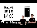 Serializing Dictionaries - Saving Data in iOS with Swift 3