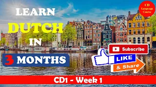 Download CD1: Learn Dutch in Three Months - Week 1 | #DutchLearning | #Dutch MP3