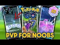FULL PVP FOR NOOBS GUIDE in POKEMON GO MOVES TURNS SHEILDS SWITCHING EXPLAINED