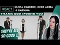 Download Lagu Reacting to OLIVIA PARDEDE, KEKE ADIBA \u0026 BARSENA - Thank God I Found You (Cover)
