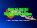 How to install wordpress offline