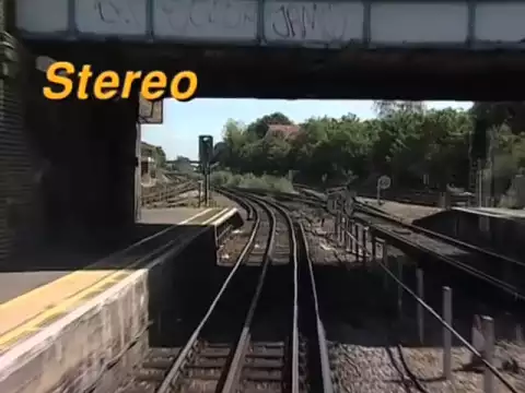 North London Line Driver's eye view preview