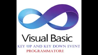 visual basic key up and key down event
