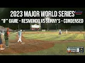 If game - Resmondo vs Sonny s