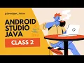 Data Type Android Studio Java Class 2 Free Apps Development Courch
