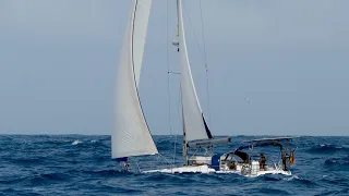 Bad weather makes me solo sailing back to Shelter Bay – EP 114 Sailing Seatramp