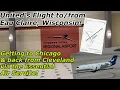 Eau Claire Wisconsin to Chicago Cleveland With United SkyWest Airlines - CRJ-200 A320