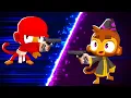 Ninja Monkey vs Wizards BTD6