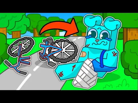 Video Thumbnail: ZŁAMAŁEM NOGĘ na ROWERZE 😭😭😭😭