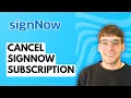 How to Cancel SignNow Subscription 2026 Full Guide
