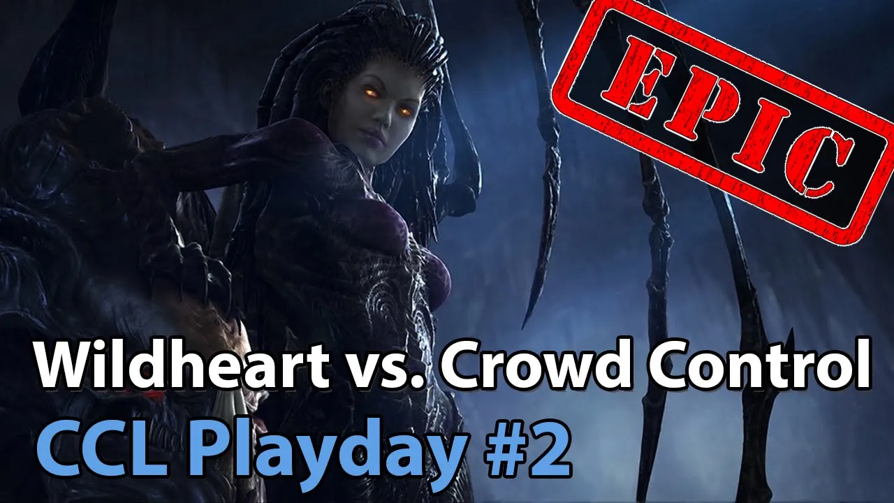 CCL: Crowd Control vs. Wildheart - Heroes of the Storm Tournament