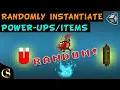 How to Randomly Instantiate GameObjects-PowerUps-Items in Unity