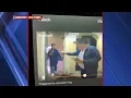 shows DoorDash driver sip customer s milkshake before delivery