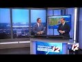 WPRI 12 Weather Forecast for 25 Mild this afternoon warm over the weekend