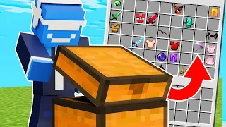 Minecraft but every chest is random (ft. goofy gang)