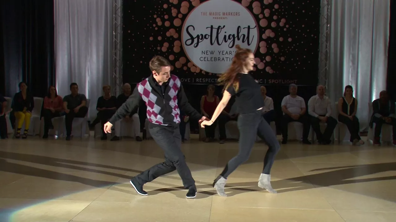 Spotlight New Years 2017 2018 Open Strictly Swing Christopher Dumond & Alyssa Glanville