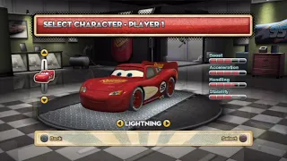 Cars Mater National Championship All Characters PS3 