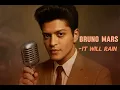 Lagu Bruno Mars - It will rain || 1950s soul blues version, AI-Cover