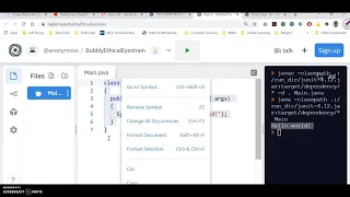 How to write Java programs on a Chromebook
