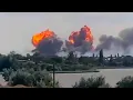 Download Lagu CRIMEA UNDER ATTACK - FIRE BROKE OUT TODAY AT THE HVARDIISKE AIRFIELD AND AIR DEFENSE POSITIONS