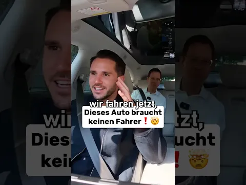 Dieses Auto braucht keinen Fahrer 🤯