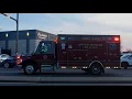 Upper Merion Medic 356-6 Arriving to a A at 202 and Mall Boulevard - March 14 2024