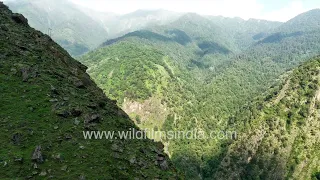 Baling Village and terraced mountains in Darma Valley, Pithoragarh