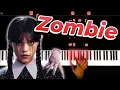 Download Lagu Zombie by The Cranberries: Epic Piano Tutorial for Wednesday Season 2 🎹