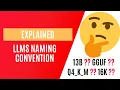 LLMs Naming Convention Explained