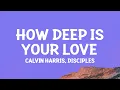 Download Lagu Calvin Harris \u0026 Disciples - How Deep Is Your Love (Lyrics)