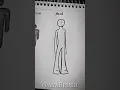How to draw stick man from easy to hard