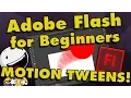 How To Animate in Flash for Beginners Part 2 Motion Tweens